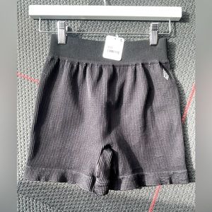 Black Free People biker shorts. NWT